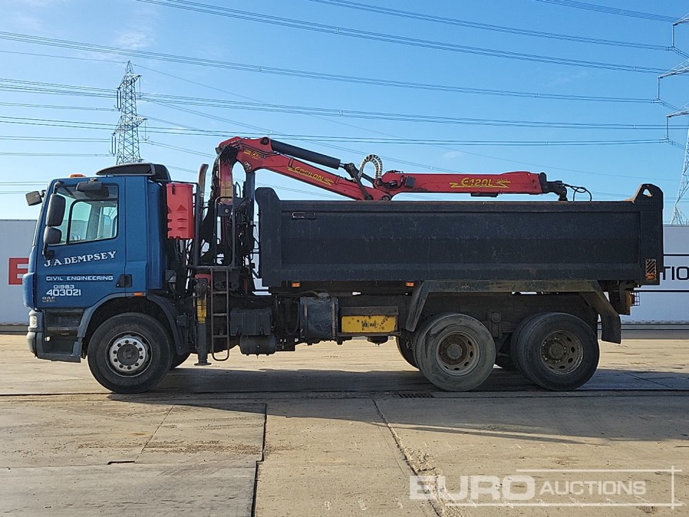 2007 DAF CF75 310 - شاحنة قلاب, شاحنة كرين: صورة 2 2007 DAF CF75 310 - شاحنة قلاب, شاحنة كرين: صورة 2
