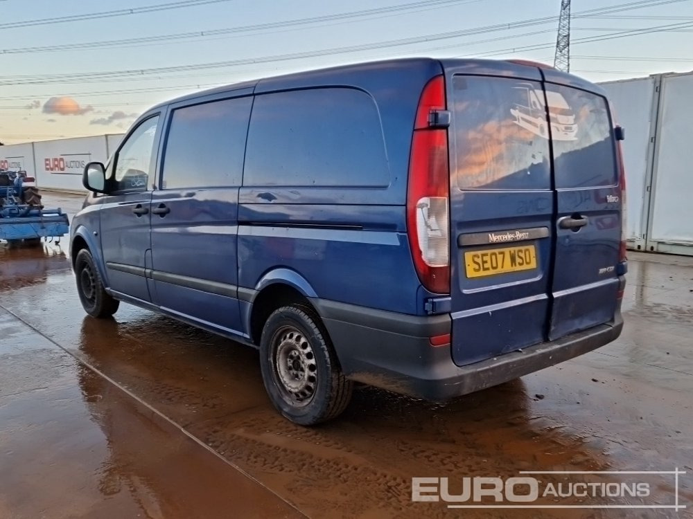 2007 Mercedes Vito - شاحنة التوصيل: صورة 3 2007 Mercedes Vito - شاحنة التوصيل: صورة 3