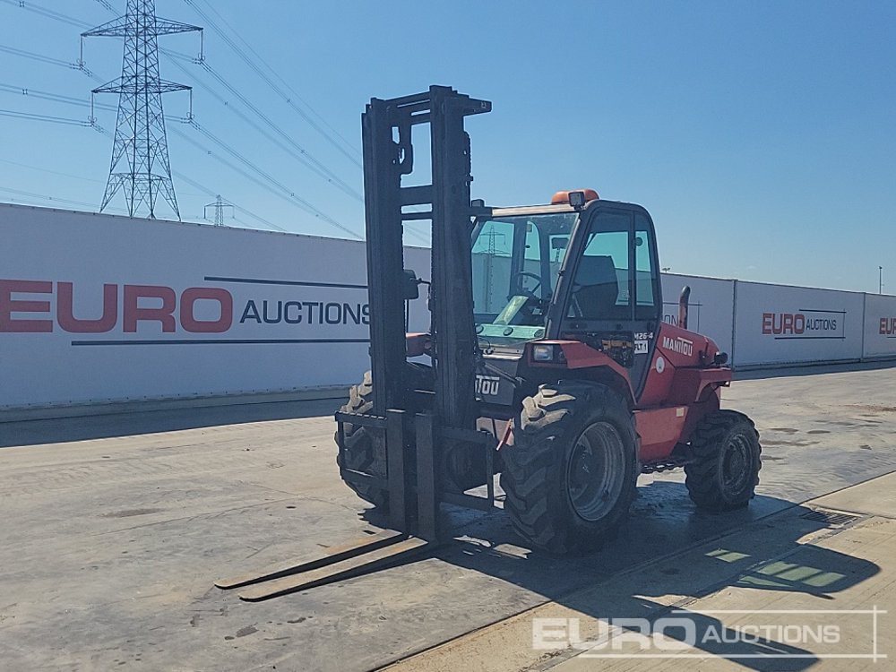 2008 Manitou M26-4 - رافعة شوكية للأرض الوعرة: صورة 1 2008 Manitou M26-4 - رافعة شوكية للأرض الوعرة: صورة 1