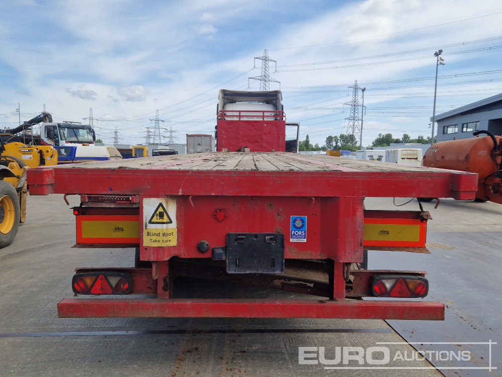 2008 SDC Trailers Tri Axle Extendable Flatbed Trailer - نصف مقطورة مسطحة: صورة 4 2008 SDC Trailers Tri Axle Extendable Flatbed Trailer - نصف مقطورة مسطحة: صورة 4