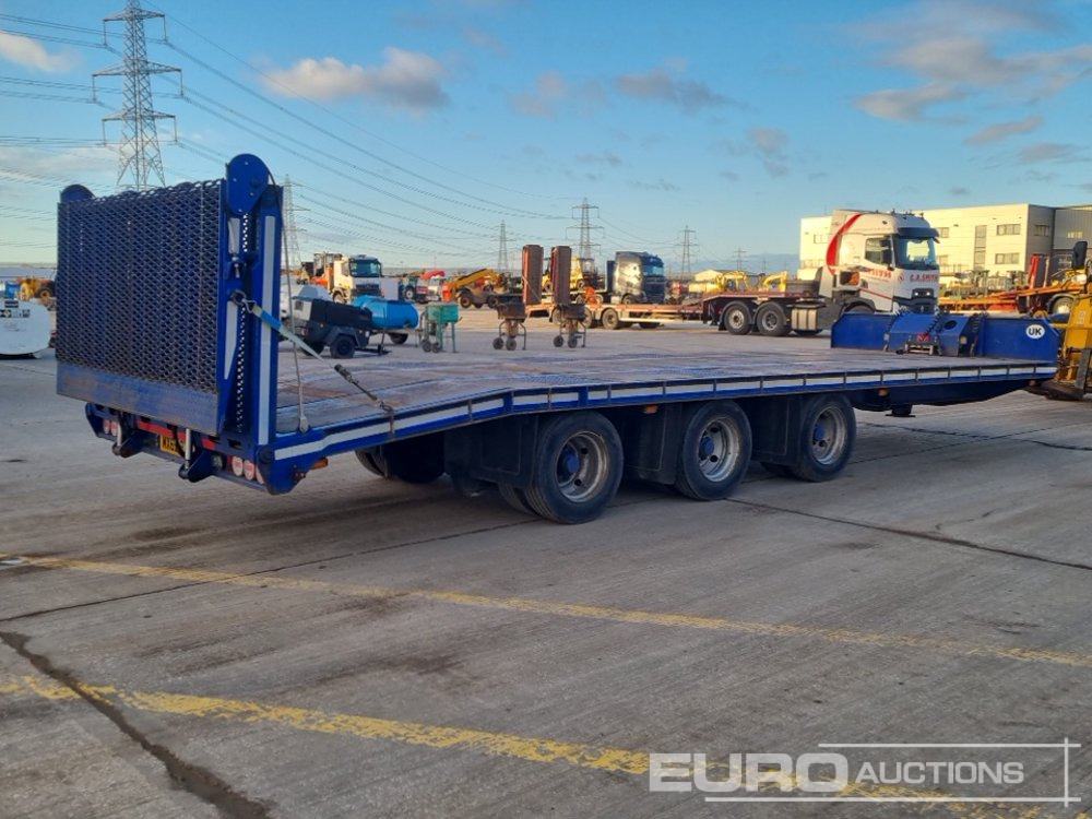 2010 Donbur Tri Axle Drawbar Low Loader Trailer, Winch, Hydraulic Ramp - آليات: صورة 5 2010 Donbur Tri Axle Drawbar Low Loader Trailer, Winch, Hydraulic Ramp - آليات: صورة 5