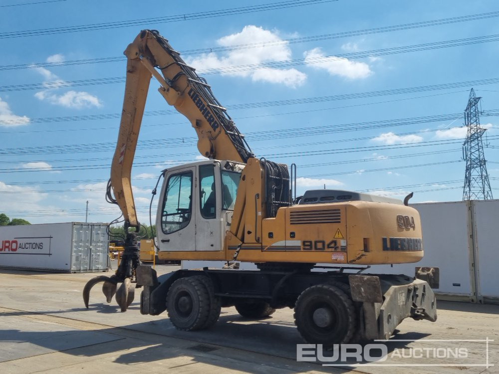2010 Liebherr A904C HD Litronic - حفارة دولاب: صورة 3 2010 Liebherr A904C HD Litronic - حفارة دولاب: صورة 3
