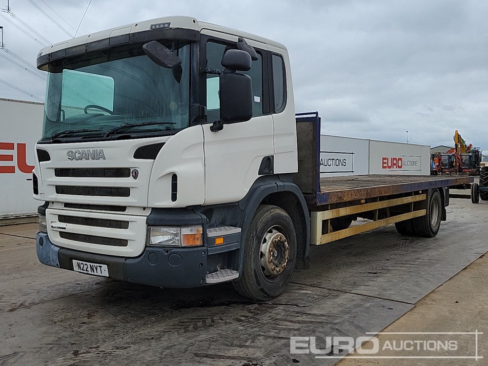 2010 Scania P230 - شاحنات مسطحة: صورة 1 2010 Scania P230 - شاحنات مسطحة: صورة 1