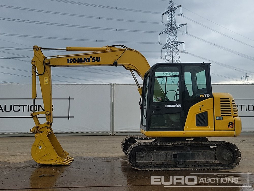 2011 Komatsu PC70-8 - حفارة مُصَّغرة: صورة 2 2011 Komatsu PC70-8 - حفارة مُصَّغرة: صورة 2