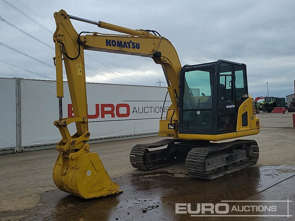 2011 Komatsu PC70-8 - حفارة مُصَّغرة: صورة 1 2011 Komatsu PC70-8 - حفارة مُصَّغرة: صورة 1