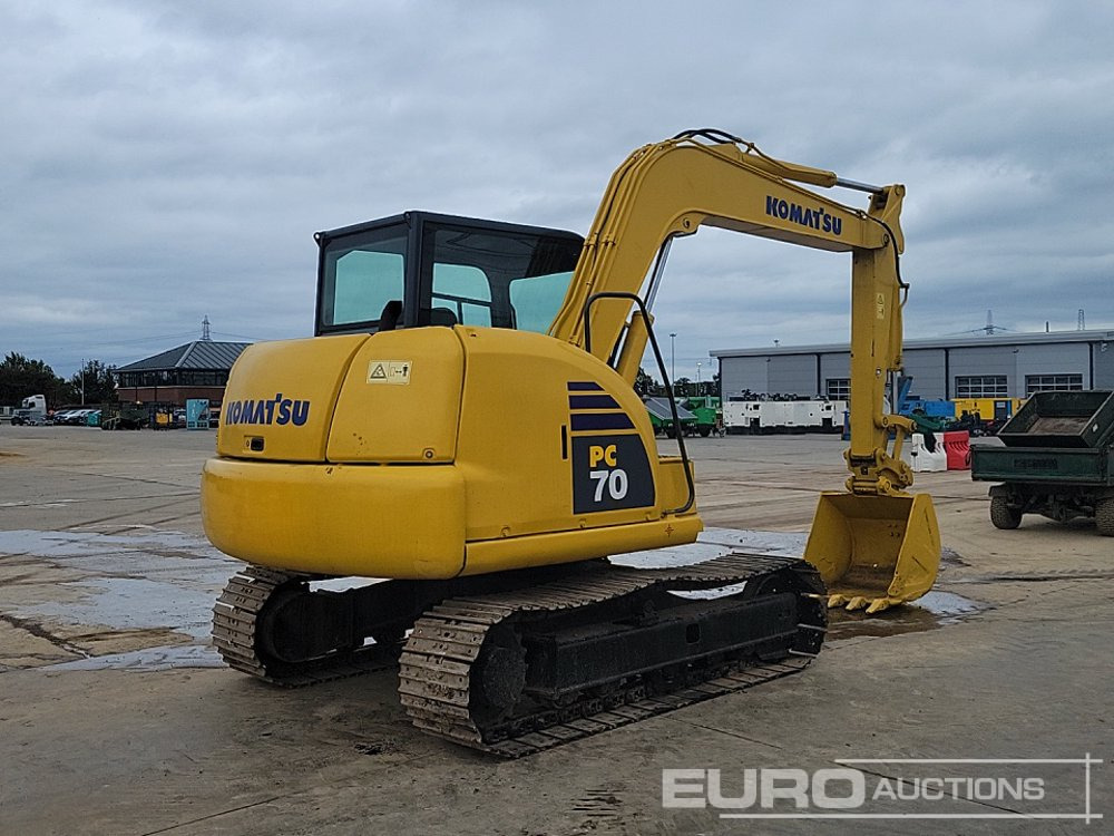 2011 Komatsu PC70-8 - حفارة مُصَّغرة: صورة 5 2011 Komatsu PC70-8 - حفارة مُصَّغرة: صورة 5