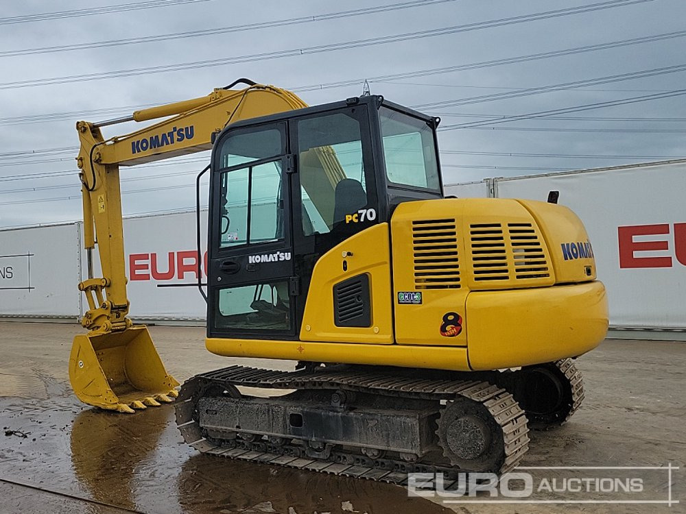 2011 Komatsu PC70-8 - حفارة مُصَّغرة: صورة 3 2011 Komatsu PC70-8 - حفارة مُصَّغرة: صورة 3