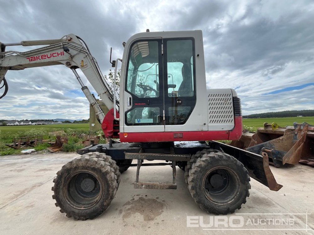 2011 Takeuchi TB175W - حفارة دولاب: صورة 1 2011 Takeuchi TB175W - حفارة دولاب: صورة 1