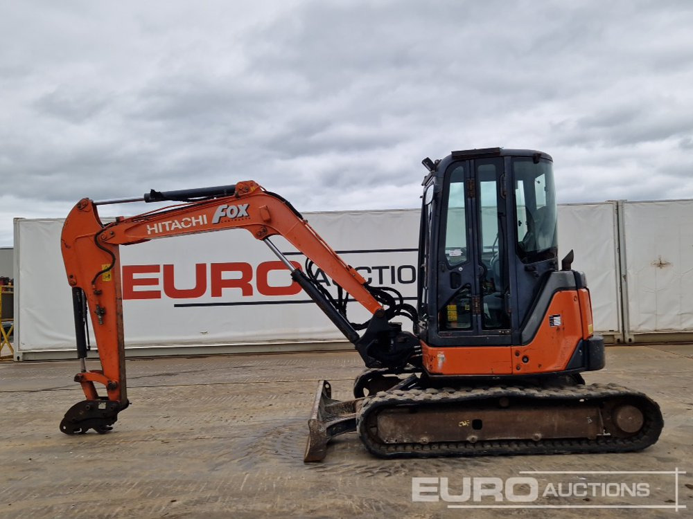 2012 Hitachi ZX52U-3-CLR - حفارة مُصَّغرة: صورة 2 2012 Hitachi ZX52U-3-CLR - حفارة مُصَّغرة: صورة 2