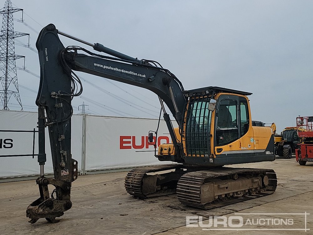 2012 Hyundai R140LC-9 - حفار زحاف: صورة 1 2012 Hyundai R140LC-9 - حفار زحاف: صورة 1