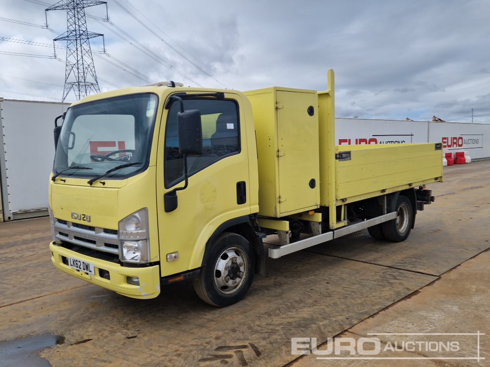 2012 Isuzu NPR-6 N62.150M - شاحنات مسطحة: صورة 1 2012 Isuzu NPR-6 N62.150M - شاحنات مسطحة: صورة 1