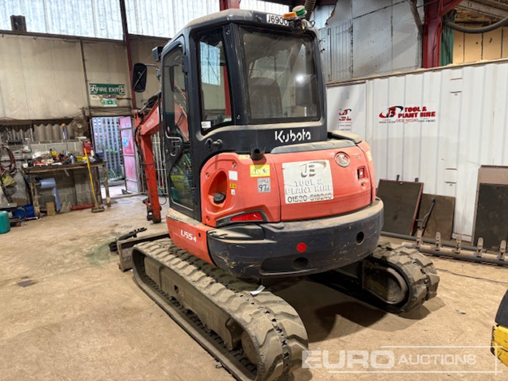 2012 Kubota U55-4 - حفارة مُصَّغرة: صورة 2 2012 Kubota U55-4 - حفارة مُصَّغرة: صورة 2