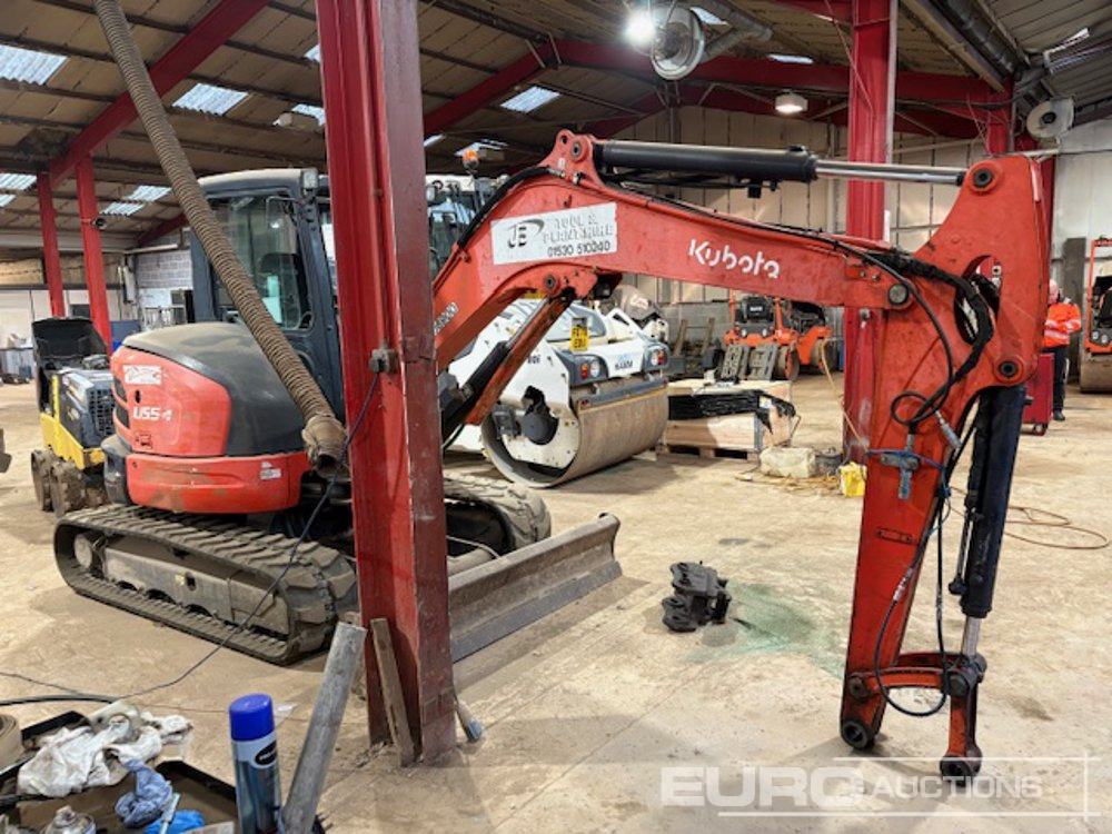 2012 Kubota U55-4 - حفارة مُصَّغرة: صورة 4 2012 Kubota U55-4 - حفارة مُصَّغرة: صورة 4