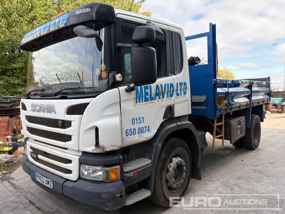 2012 Scania P230 - شاحنة قلاب: صورة 1 2012 Scania P230 - شاحنة قلاب: صورة 1