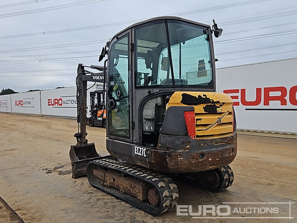 2012 Volvo EC27C - حفارة مُصَّغرة: صورة 3 2012 Volvo EC27C - حفارة مُصَّغرة: صورة 3