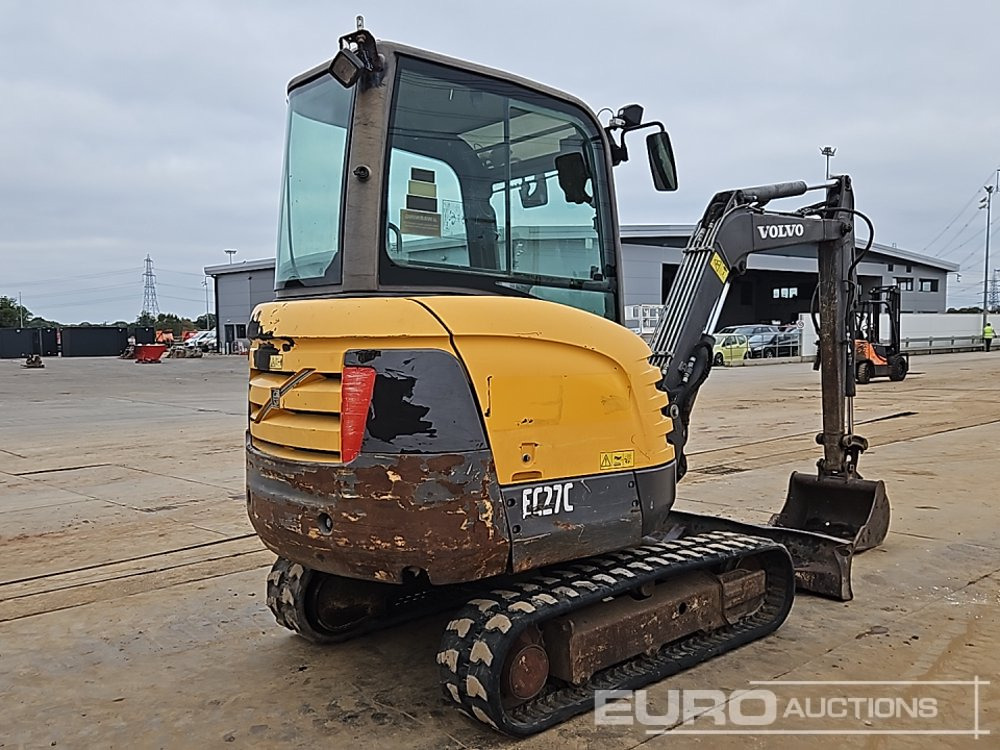 2012 Volvo EC27C - حفارة مُصَّغرة: صورة 5 2012 Volvo EC27C - حفارة مُصَّغرة: صورة 5