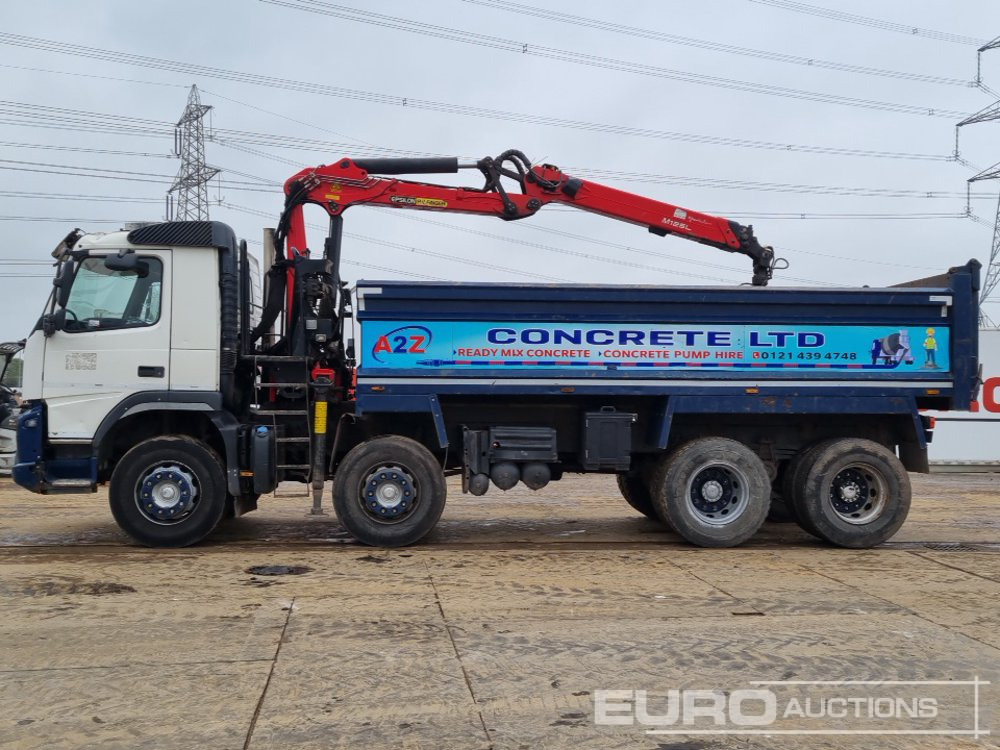 2012 Volvo FMX420 - شاحنة قلاب, شاحنة كرين: صورة 2 2012 Volvo FMX420 - شاحنة قلاب, شاحنة كرين: صورة 2