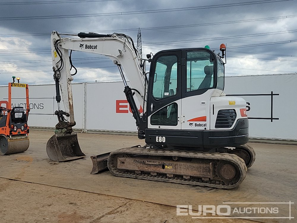 2013 Bobcat E80 - حفارة مُصَّغرة: صورة 3 2013 Bobcat E80 - حفارة مُصَّغرة: صورة 3