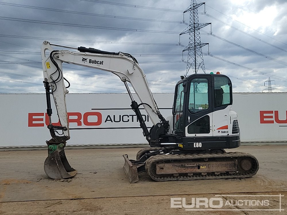 2013 Bobcat E80 - حفارة مُصَّغرة: صورة 2 2013 Bobcat E80 - حفارة مُصَّغرة: صورة 2