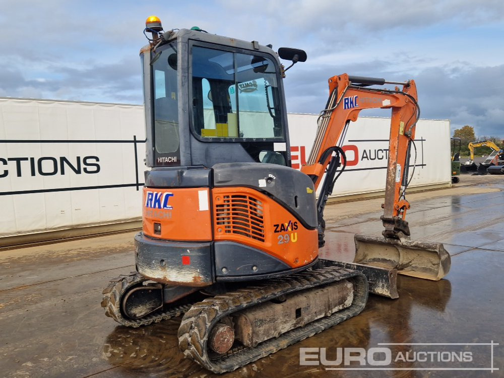 2013 Hitachi ZX29U-3 CLR - حفارة مُصَّغرة: صورة 5 2013 Hitachi ZX29U-3 CLR - حفارة مُصَّغرة: صورة 5