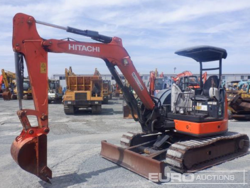 2013 Hitachi ZX40U-5A Rubber Block Pads, Blade, Offset, Bucket - حفارة مُصَّغرة: صورة 2 2013 Hitachi ZX40U-5A Rubber Block Pads, Blade, Offset, Bucket - حفارة مُصَّغرة: صورة 2
