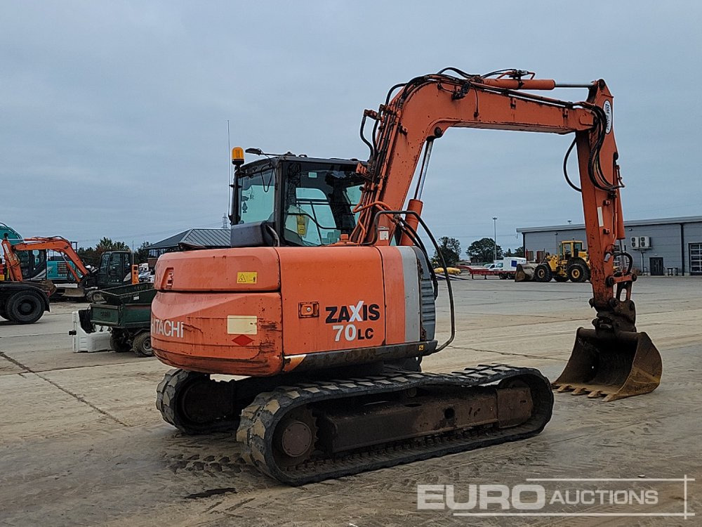2013 Hitachi ZX70LC-3 - حفارة مُصَّغرة: صورة 5 2013 Hitachi ZX70LC-3 - حفارة مُصَّغرة: صورة 5