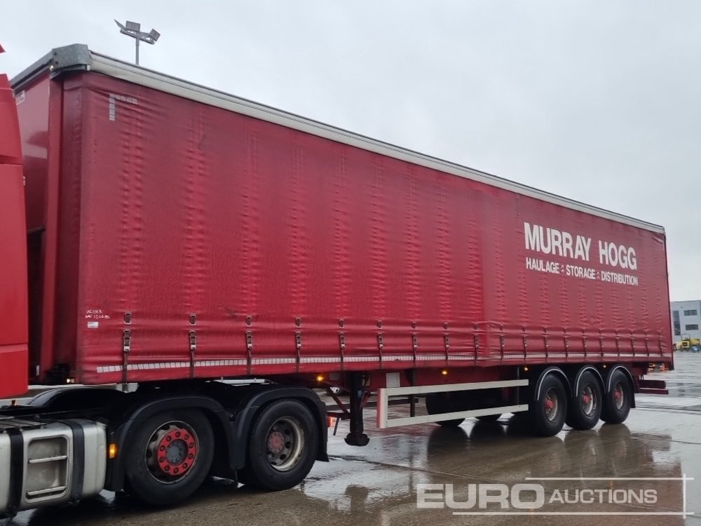 2013 SDC Tri Axle Curtainsider Trailer - آليات: صورة 1 2013 SDC Tri Axle Curtainsider Trailer - آليات: صورة 1