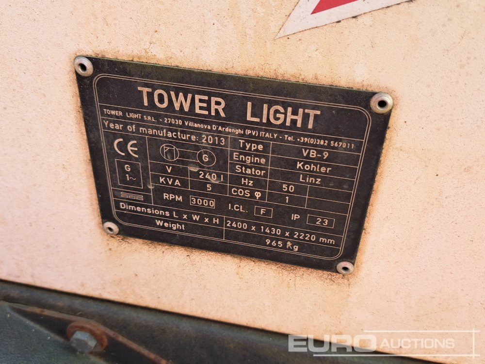 برج الإنارة 2013 Towerlight VB-9: صورة 37