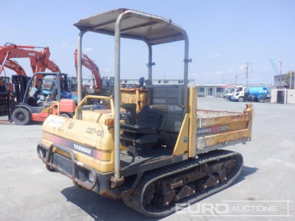 2013 Yanmar C30R-2B - شاحنة قلابة مجنزرة: صورة 1 2013 Yanmar C30R-2B - شاحنة قلابة مجنزرة: صورة 1