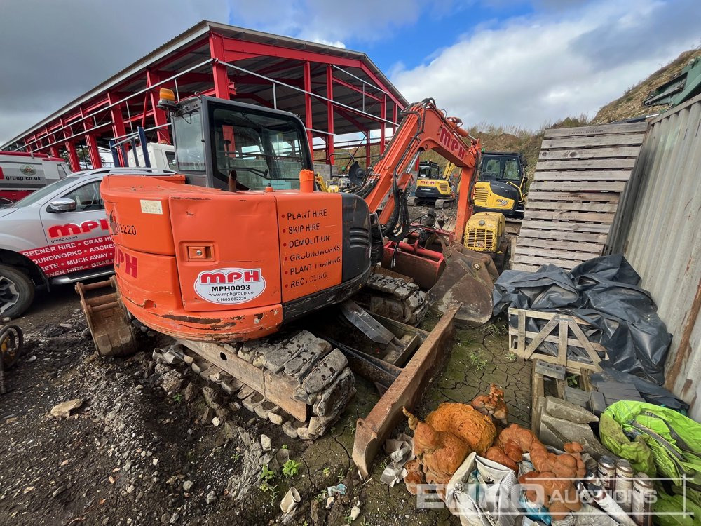 2014 Hitachi ZX85USB-5A - حفارة مُصَّغرة: صورة 4 2014 Hitachi ZX85USB-5A - حفارة مُصَّغرة: صورة 4