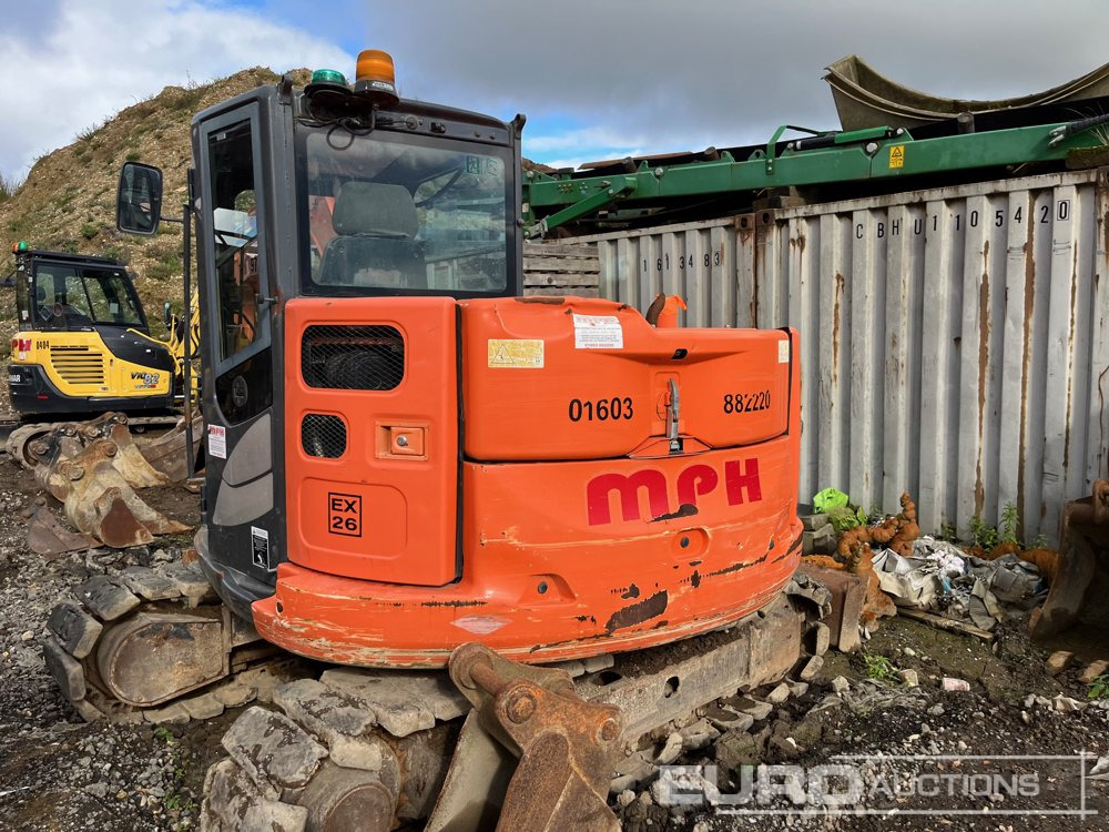 2014 Hitachi ZX85USB-5A - حفارة مُصَّغرة: صورة 3 2014 Hitachi ZX85USB-5A - حفارة مُصَّغرة: صورة 3