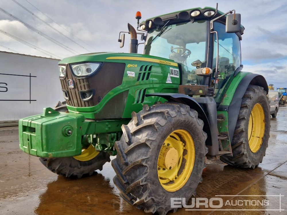 2014 John Deere 6140R - جرار: صورة 1 2014 John Deere 6140R - جرار: صورة 1