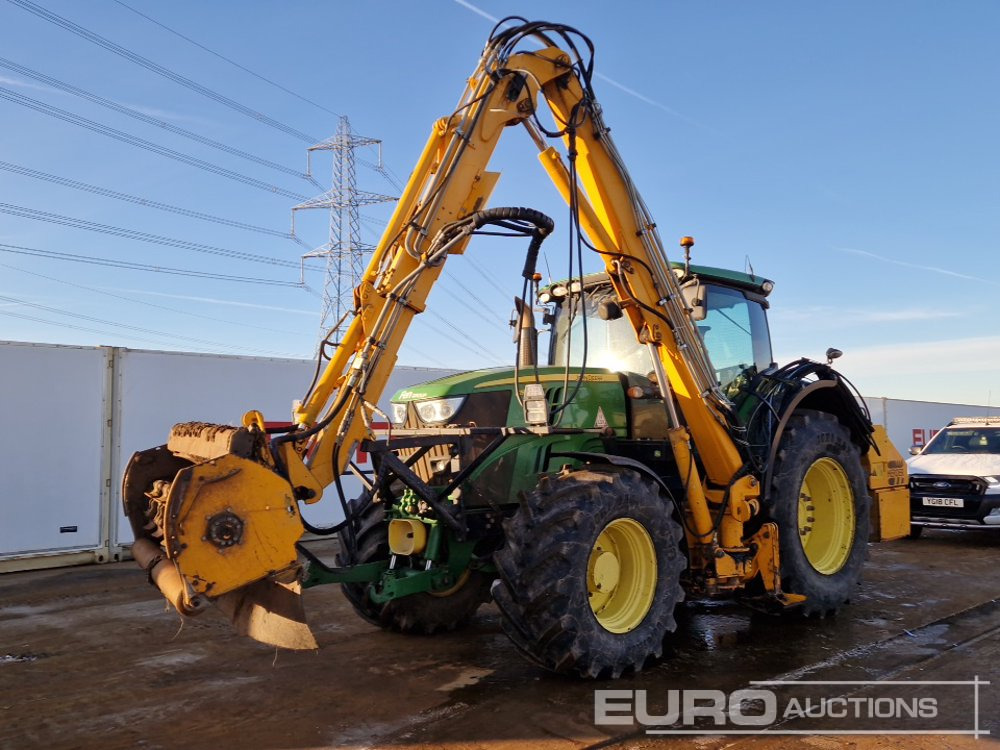 2014 John Deere 6190R - جرار: صورة 1 2014 John Deere 6190R - جرار: صورة 1