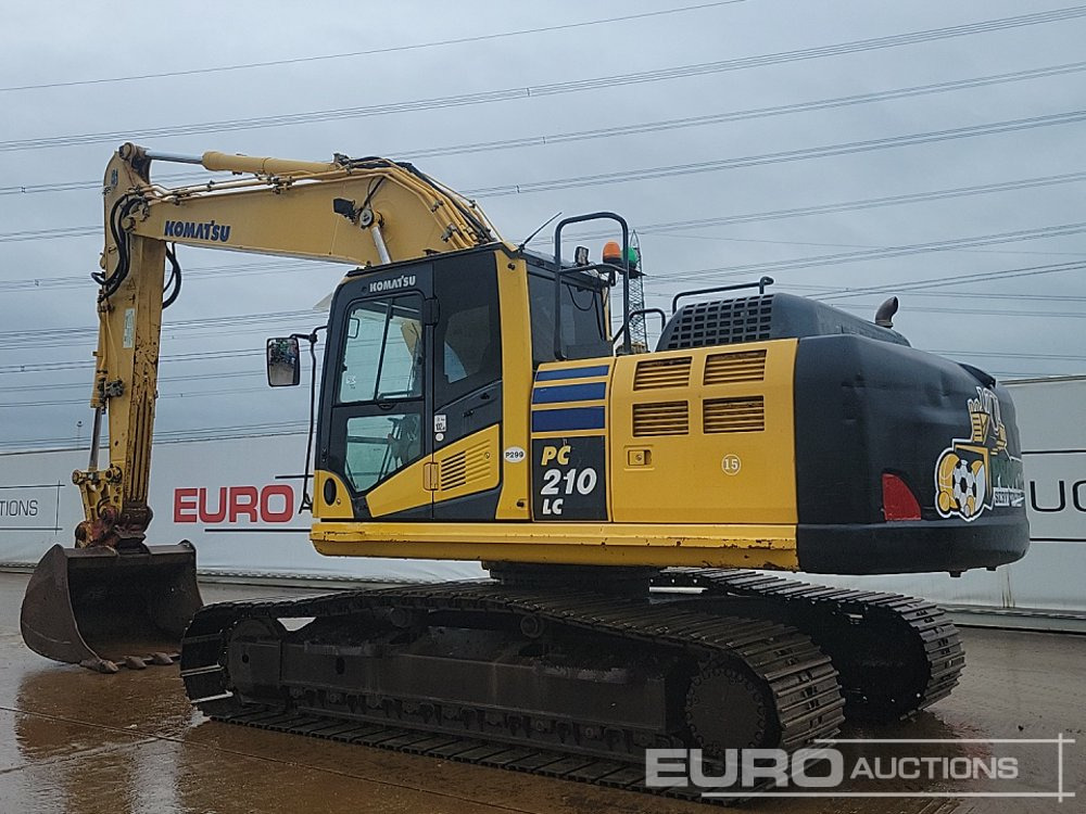 2014 Komatsu PC210LC-10 - حفار زحاف: صورة 3 2014 Komatsu PC210LC-10 - حفار زحاف: صورة 3