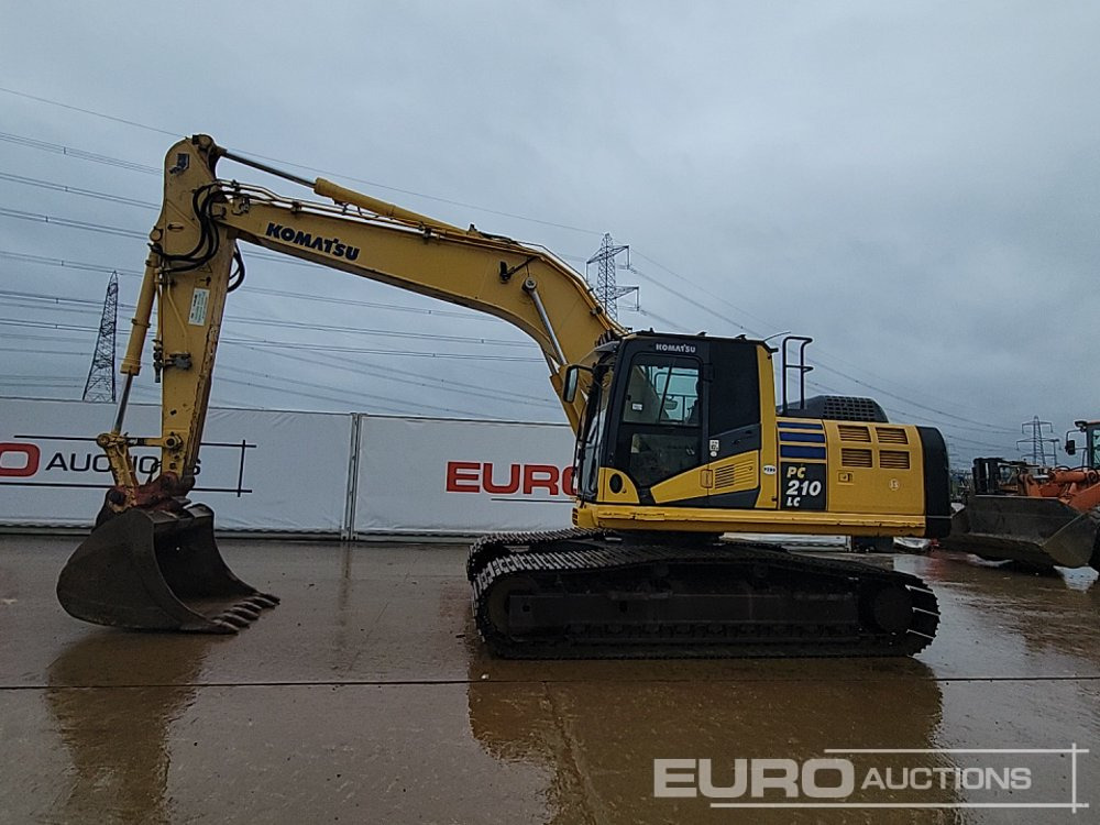 2014 Komatsu PC210LC-10 - حفار زحاف: صورة 2 2014 Komatsu PC210LC-10 - حفار زحاف: صورة 2