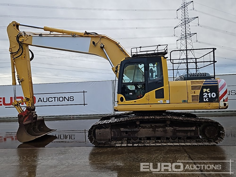 2014 Komatsu PC210LC-8 - حفار زحاف: صورة 2 2014 Komatsu PC210LC-8 - حفار زحاف: صورة 2