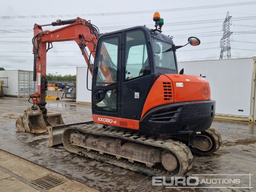 2014 Kubota KX080-4 - حفارة مُصَّغرة: صورة 3 2014 Kubota KX080-4 - حفارة مُصَّغرة: صورة 3