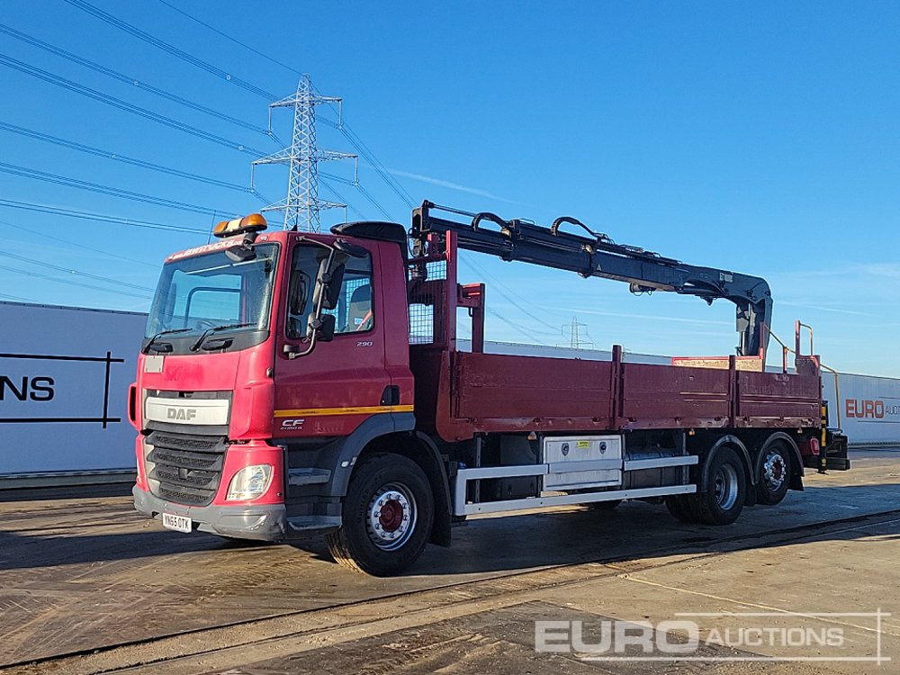 2015 DAF CF290 - شاحنات مسطحة: صورة 1 2015 DAF CF290 - شاحنات مسطحة: صورة 1