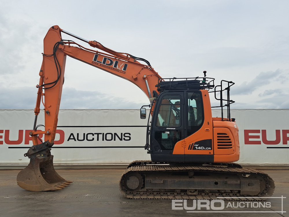 2015 Doosan DX140LCR-3 - حفار زحاف: صورة 2 2015 Doosan DX140LCR-3 - حفار زحاف: صورة 2