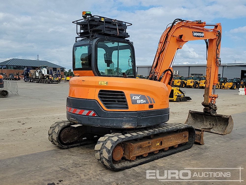 2015 Doosan DX85R-3 - حفارة مُصَّغرة: صورة 5 2015 Doosan DX85R-3 - حفارة مُصَّغرة: صورة 5