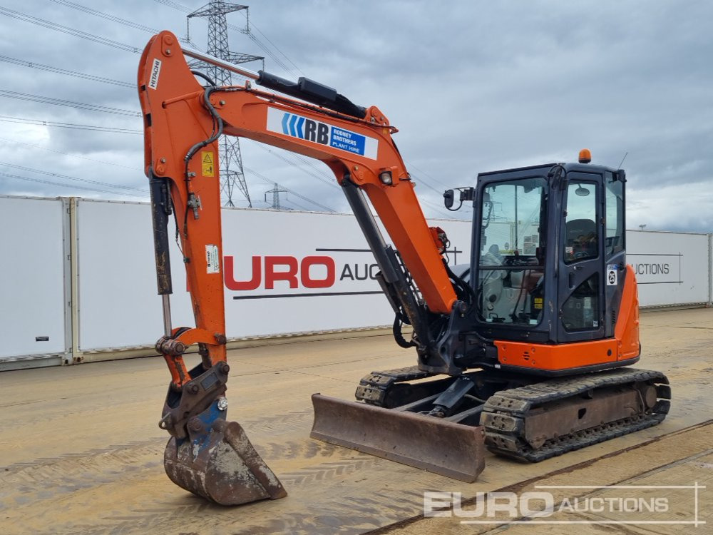 2015 Hitachi ZX65USB-5A CLP - حفارة مُصَّغرة: صورة 1 2015 Hitachi ZX65USB-5A CLP - حفارة مُصَّغرة: صورة 1