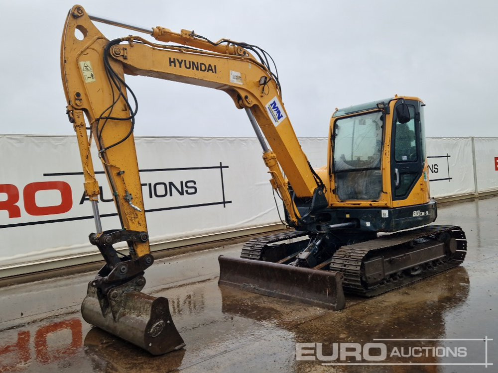 2015 Hyundai R80CR-9 - حفارة مُصَّغرة: صورة 1 2015 Hyundai R80CR-9 - حفارة مُصَّغرة: صورة 1