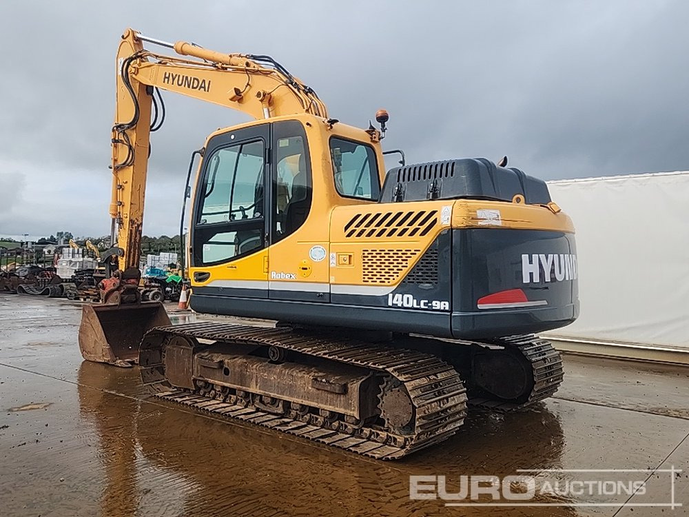 2015 Hyundai Robex R140LC-9A - حفار زحاف: صورة 3 2015 Hyundai Robex R140LC-9A - حفار زحاف: صورة 3