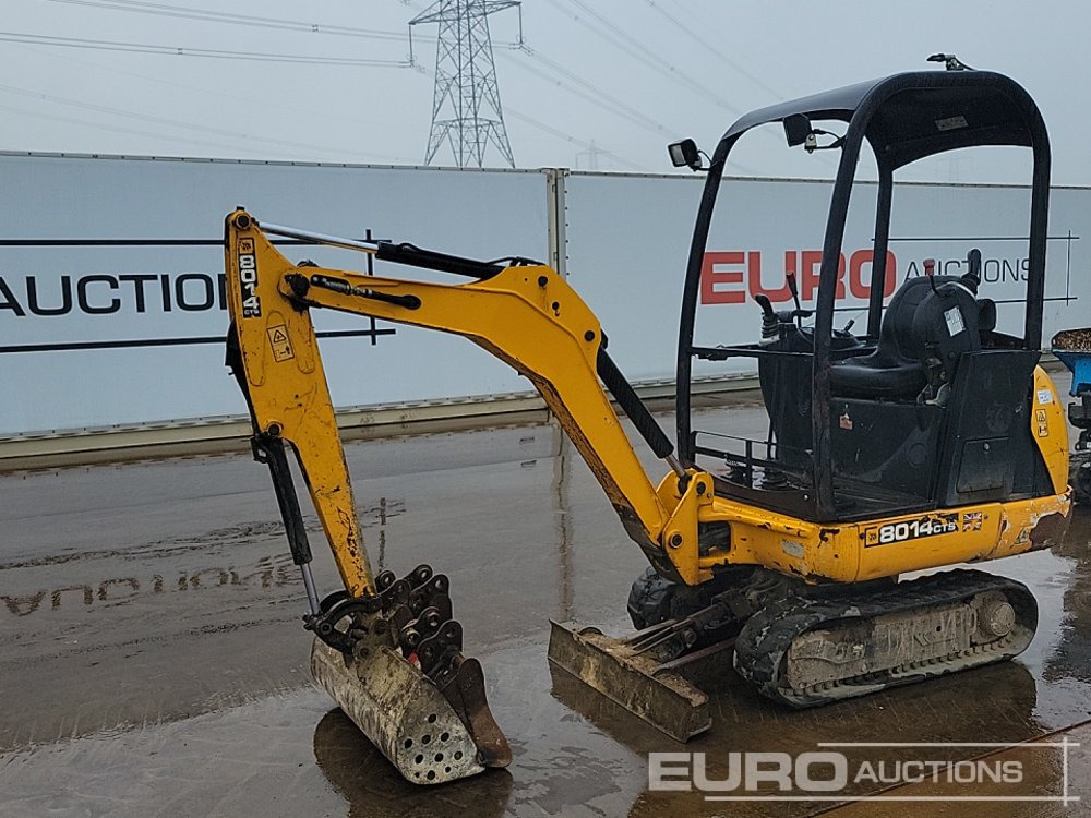 2015 JCB 8014CTS - حفارة مُصَّغرة: صورة 1 2015 JCB 8014CTS - حفارة مُصَّغرة: صورة 1