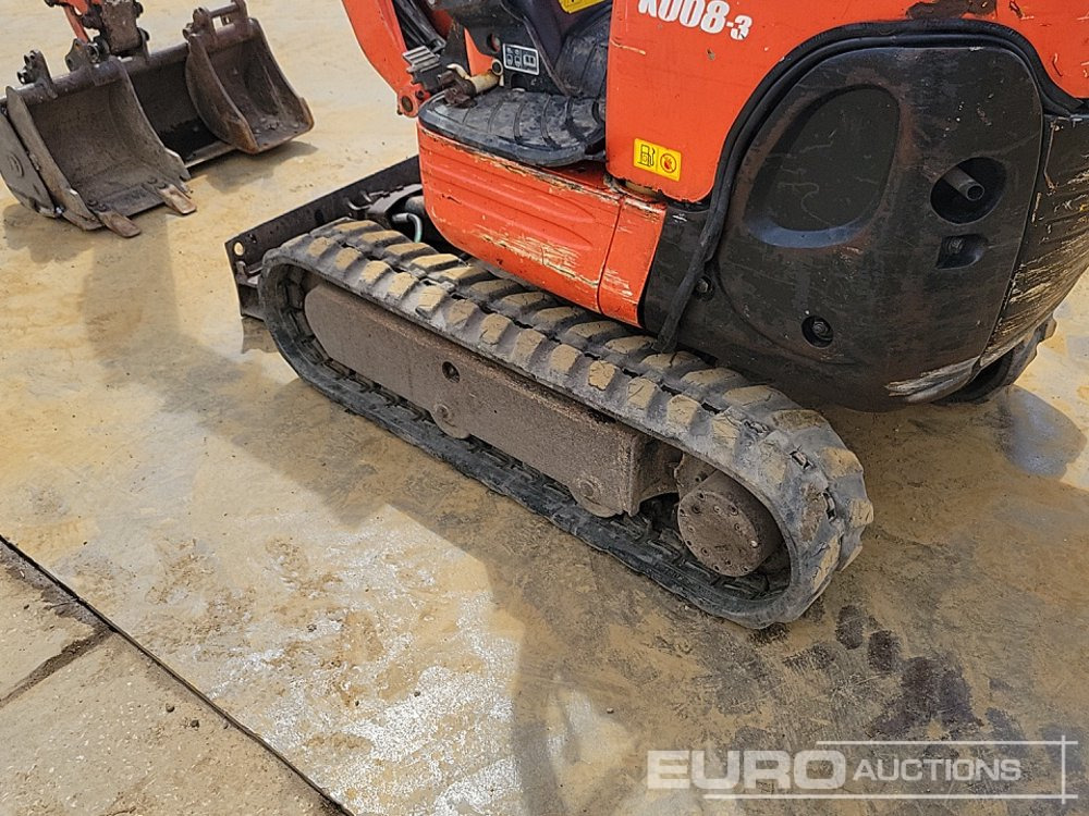 حفارة مُصَّغرة 2015 Kubota K008-3: صورة 10