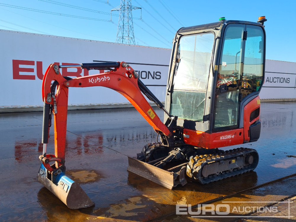 2015 Kubota KX016-4 - حفارة مُصَّغرة: صورة 1 2015 Kubota KX016-4 - حفارة مُصَّغرة: صورة 1