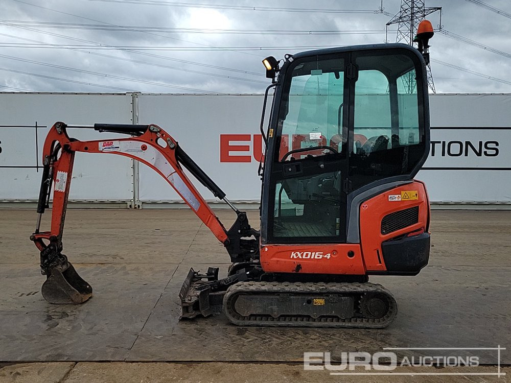 2015 Kubota KX016-4 - حفارة مُصَّغرة: صورة 2 2015 Kubota KX016-4 - حفارة مُصَّغرة: صورة 2