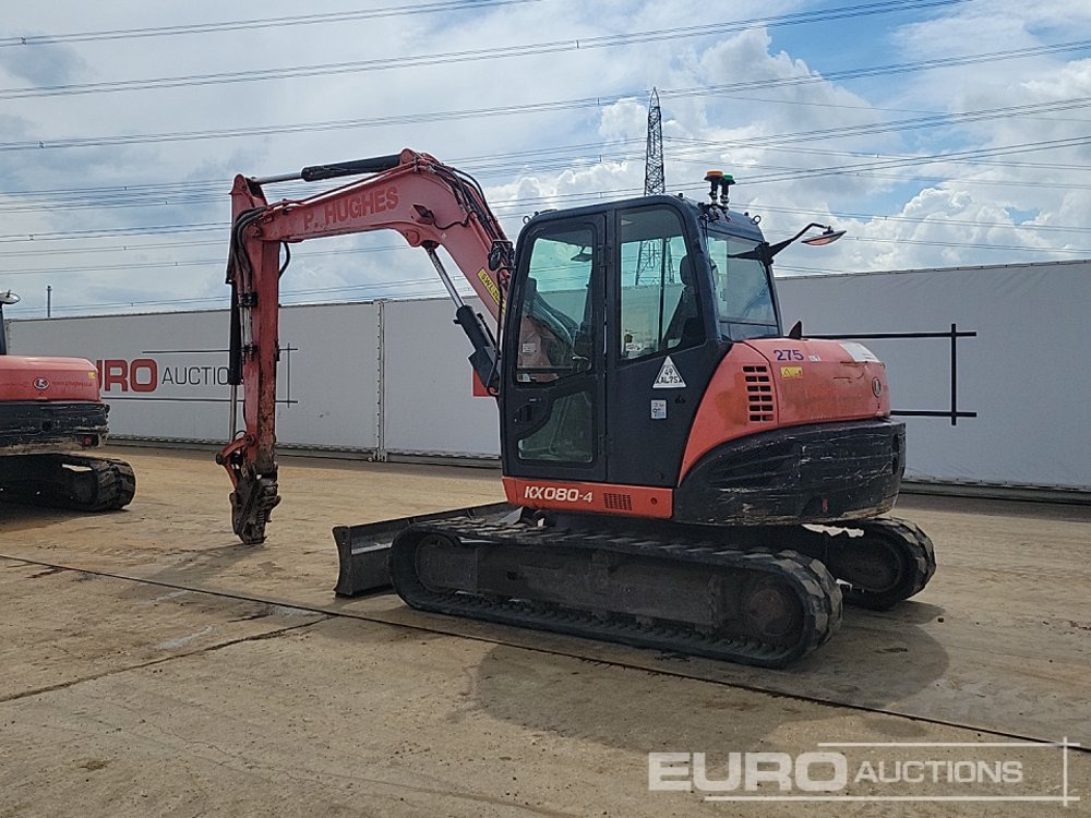 2015 Kubota KX080-4 - حفارة مُصَّغرة: صورة 3 2015 Kubota KX080-4 - حفارة مُصَّغرة: صورة 3
