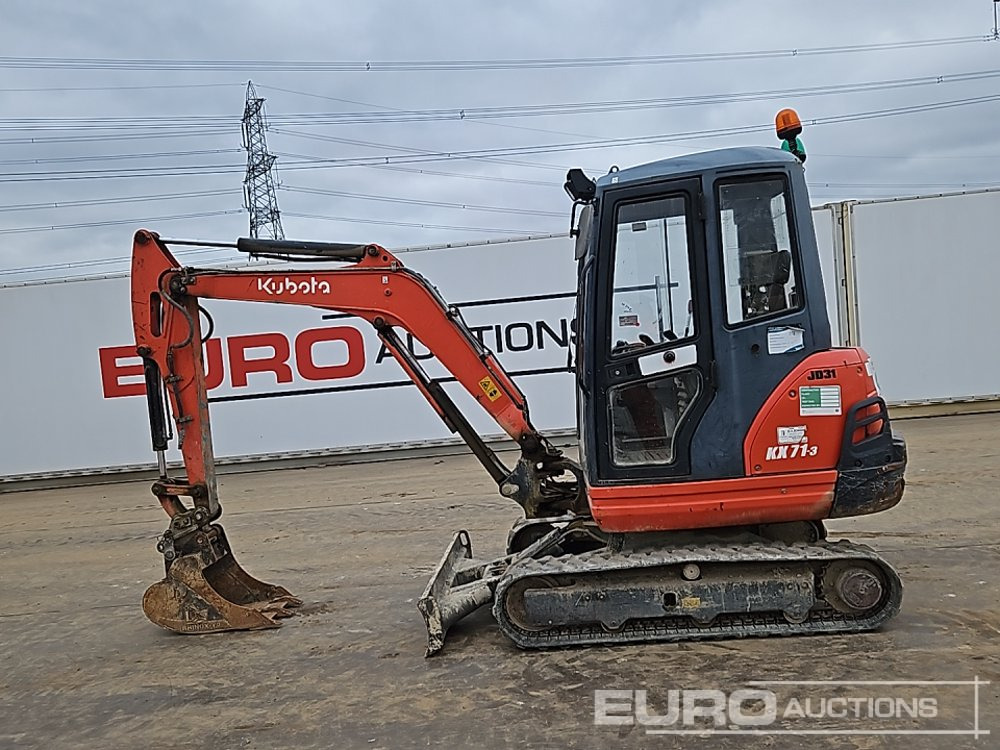 2015 Kubota KX71-3 - حفارة مُصَّغرة: صورة 2 2015 Kubota KX71-3 - حفارة مُصَّغرة: صورة 2