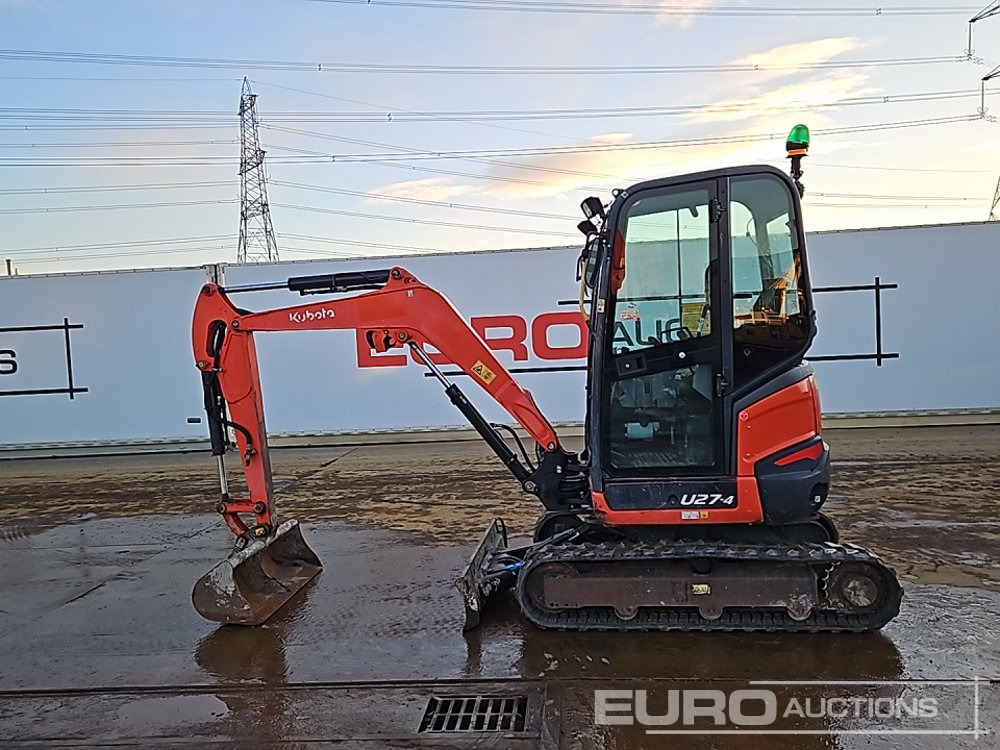 2015 Kubota U27-4 - حفارة مُصَّغرة: صورة 2 2015 Kubota U27-4 - حفارة مُصَّغرة: صورة 2